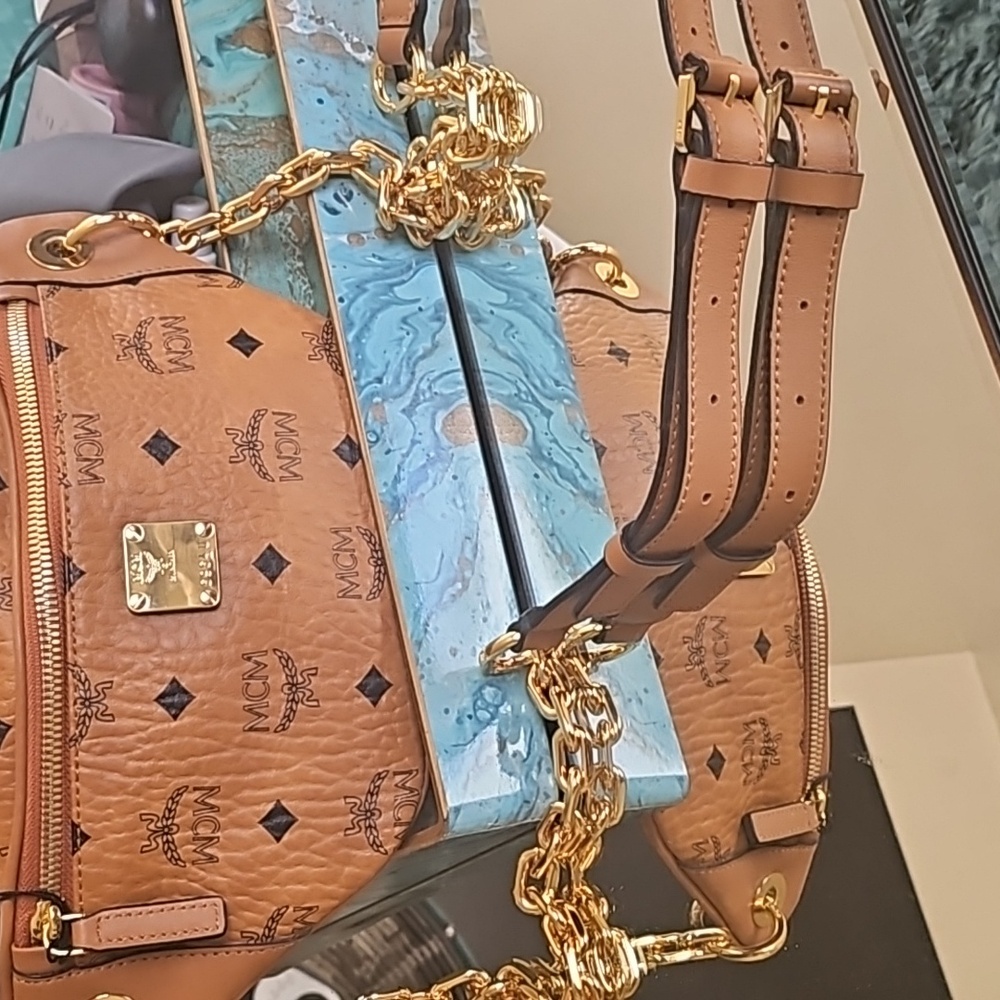 Authentic MCM mini  bum shoulder bag